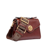 Borsa con tracolla removibile Irene, Marrone